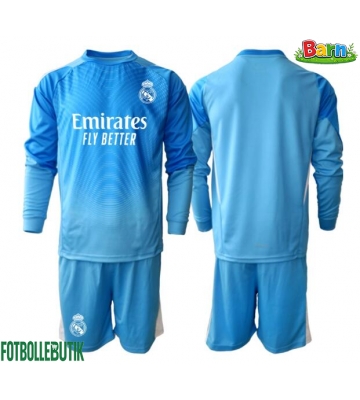 Real Madrid Målvakt Hemmaställ Barn 2025-26 Långärmad (+ Korta byxor)